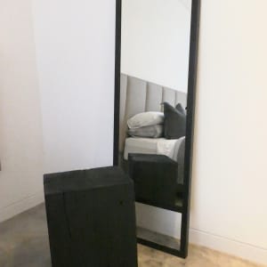Steel Dressing Mirror by Thomas Bucich
