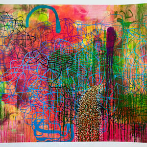Expected Waterfall (reproduction print) by Brian Frink