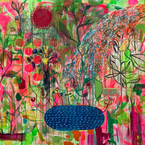 Rose by the Pond by Brian Frink, Image 1.