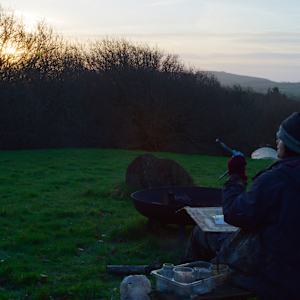 MATERIAL PRACTICE = SPIRITUAL PRACTICE  Frances Hatch by Frances Hatch  Image: transition
times of transition
photo: Tom Hanmer
