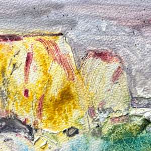 Freshwater Squall. Isle of Wight. by Frances Hatch 