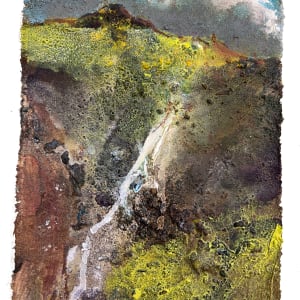 VALLEY FALLS. Coppermines Valley, Coniston. Cumbria. by Frances Hatch  Image: detail