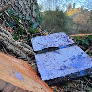 CORFE: ROMANTIC RUIN by Frances Hatch 