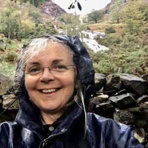 WHITE LADY falls, Coniston Water, Cumbria. by Frances Hatch 