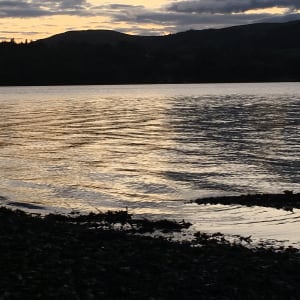 4. EVENING EDGE, CONISTON WATER by Frances Hatch 