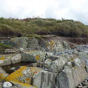 RISING TIDE.  Houmet Paradis, Guernsey by Frances Hatch 