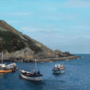 Polperro Harbour by Paul Beckingham