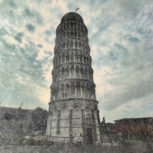 Storm Over Pisa by Kathie Collinson