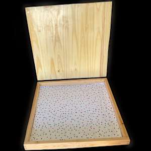 Alice in wonderland chess board set by Heather Medrano 