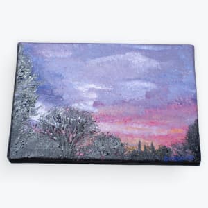 Breathe Backyard Sunsets by Heather Medrano 
