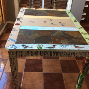 Retirement Dining table by Heather Medrano 