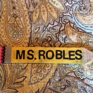 Teachers name plaque by Heather Medrano 
