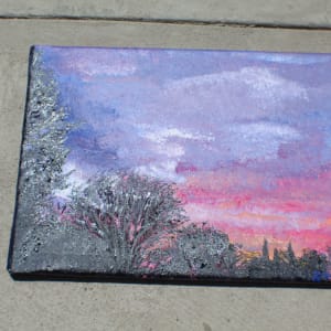 Breathe Backyard Sunsets by Heather Medrano 