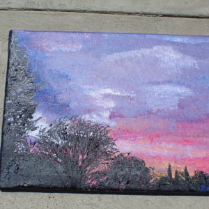 Breathe Backyard Sunsets by Heather Medrano 