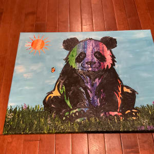 Proud Panda by Heather Medrano 