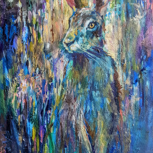 Woodland Hare by Sue Gardner 