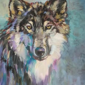 'Fenrir' Wolf by Sue Gardner