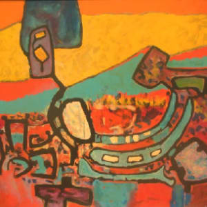 Toltec III, 1974 by AUBREY WILLIAMS