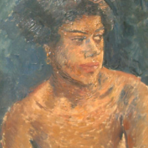 UNTITLED PORTRAIT OF A GIRL 2 by AUGUSTUS JOHN
