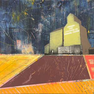 silent night on the wheat plains by Carolyn Hyde