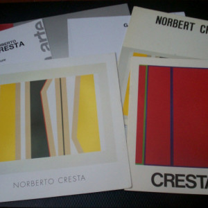 Vertical Azul y Rojo by Norberto CRESTA, (Argentine, 1929-2009) 