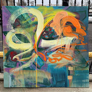 Abstract Study (graffiti) by Pamela Staker, Image 3.