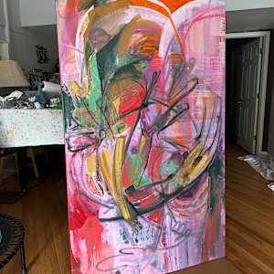 Abstract Study (embrace) by Pamela Staker 