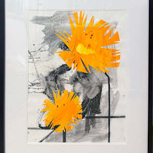 Midwestern Haiku (dandelions no.2) by Pamela Staker 