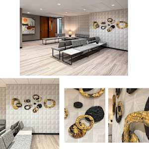 Shimmer Rings by Pamela Staker