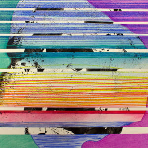 Stacked Horizons (rainbow no.1) by Pamela Staker