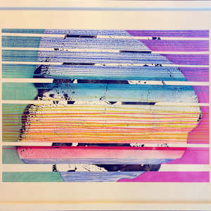 Stacked Horizons (rainbow no.1) by Pamela Staker 