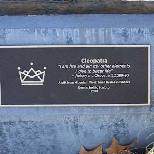 Cleopatra by Dennis Smith  Image: Photograph by Ryann S. Ford. Licensed by Creative Commons (CC  BY-SA). 