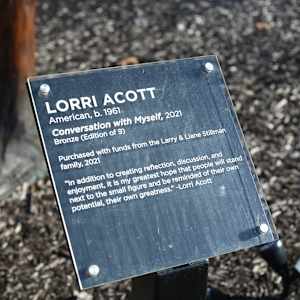 Conversation with Myself by Lorri Acott  Image: Photograph by Ryann S. Ford. Licensed by Creative Commons (CC  BY-SA). 