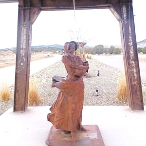 Ellen Johnson Nelson: Pioneer Woman by Jacob Dean  Image: Iron Springs RV Park, 3196 Iron Springs Road, Cedar City, UT.

Photograph by Steven D. Decker. Licensed by Creative Commons (CC BY-SA).