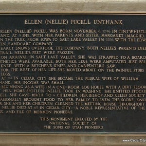 Ellen (Nellie) Pucell Unthank by Jerry Anderson  Image: Need photo