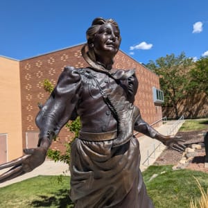 Ellen (Nellie) Pucell Unthank by Jerry Anderson  Image: Photograph by Jacob B. Arnell. Licensed by Creative Commons (CC BY-SA).
