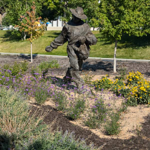 Sower by Jane DeDecker  Image: 195 W. Center Street, Cedar City, UT. Photograph by Jacob B. Arnell. Licensed as Creative Commons (CC BY-SA).