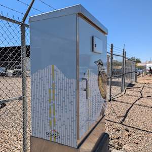Utility Box Wrap (Meadowlark)  Image: Coal Creek Road, Main St. Photograph by Jacob B. Arnell. Licensed by Creative Commons (CC BY-SA).