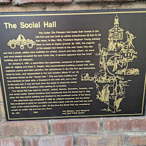 Old Social Hall  Image: Photograph by Jacob B. Arnell. Licensed by Creative Commons (CC BY-SA).