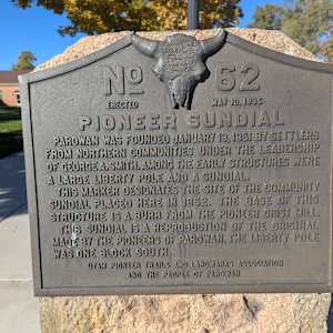 Sundial - Parowan  Image: Photograph by Jacob B. Arnell. Licensed by Creative Commons (CC BY-SA).