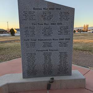 Veteran Memorial, Cemetery - Paragonah  Image: Photograph by Jacob B. Arnell. Licensed by Creative Commons (CC BY-SA).