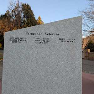 Veteran Memorial, Cemetery - Paragonah  Image: Photograph by Jacob B. Arnell. Licensed by Creative Commons (CC BY-SA).