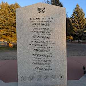Veteran Memorial, Cemetery - Paragonah  Image: Photograph by Jacob B. Arnell. Licensed by Creative Commons (CC BY-SA).