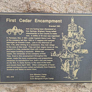 First Cedar Encampment  Image: Photograph by Jacob B. Arnell. Licensed by Creative Commons (CC BY-SA).