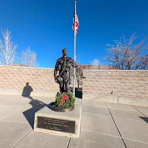 Cedar City War Memorial - Iraq and Afghanistan by Jerry Anderson  Image: Photograph by Jacob B. Arnell. Licensed by Creative Commons (CC BY-SA).
