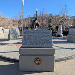 Korean War Memorial by Jerime Hooley  Image: Photograph by Jacob B. Arnell. Licensed by Creative Commons (CC BY-SA).
