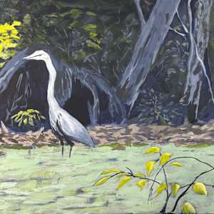November Pond by Nancy Broadbent, Image 1.