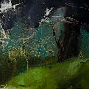 small woodland study II by Nancy Broadbent, Image 1.