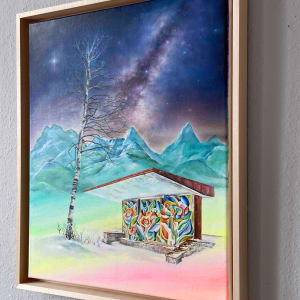 High Frontier by Anne Wölk  Image: side view of artwork