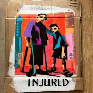 Injured by Antoon Knaap